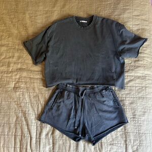 Zara Black Short Sleeve Tee